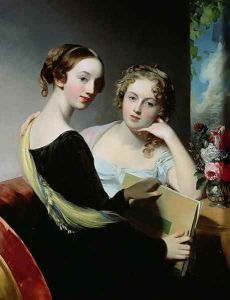 Portrait of the McEuen sisters, after 1823 by Thomas Sully