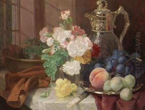 Still Life With Fruit And Flowers - view 1