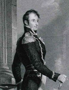 Stephen Decatur 1779-1820, engraved by Asher Brown Durand 1796-1886 after a copy of the original by James Herring 1794-1867 by Thomas Sully