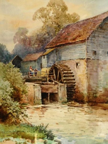 Study Of A Water Mill - view 1