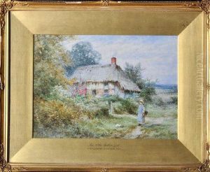 The Little Pedlar Girl by Henry John Sylvester Stannard