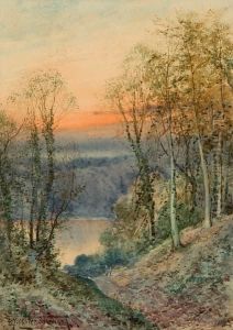 Burnham Beeches, Marlow by Henry John Sylvester Stannard