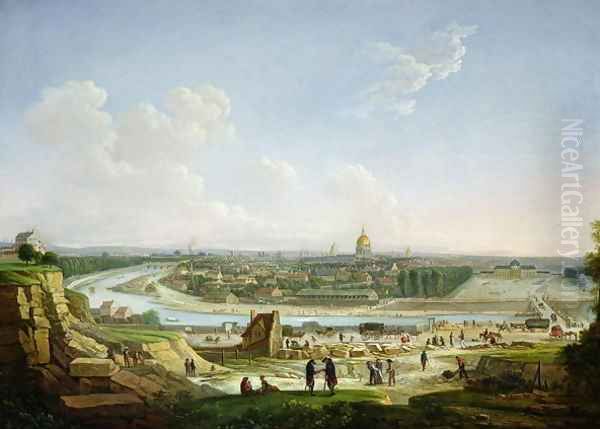 General View of Paris from the Chaillot Hill, 1818 - view 1