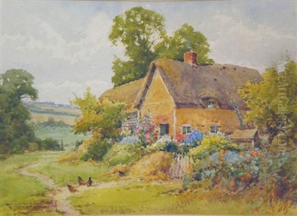 Hens On A Summer's Day - view 1