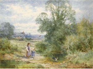 Over The Stepping Stones by Henry John Sylvester Stannard