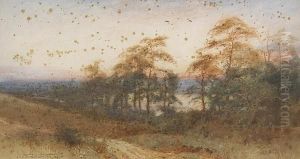 The Heronry At Blytheborough by Henry John Sylvester Stannard