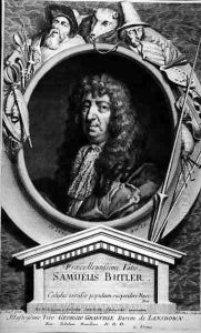 Samuel Butler 1612-80, engraved by Vertue