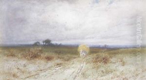 Stannard, R.b.a. Carting The Hay Apair by Henry John Sylvester Stannard