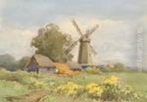 'silver Hill' 'h Sylvester Stannard' (lower Left) by Henry John Sylvester Stannard