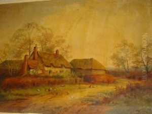 Rural Scenes With Thatched Cottages