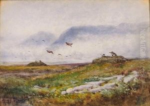 Breaking From Cover by Henry John Sylvester Stannard