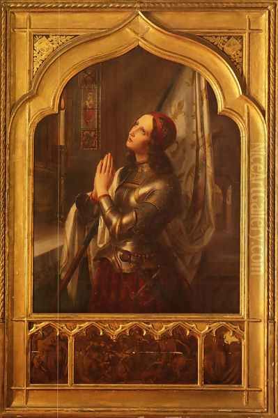 Joan of Arc In Prayer - view 1