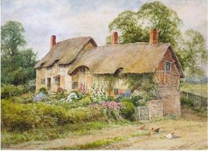 The Old Farm House by Henry John Sylvester Stannard