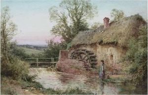 By The Mill Stream by Henry John Sylvester Stannard