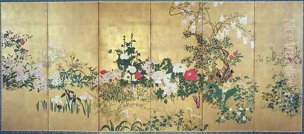 Flowers of the Four Seasons - view 1