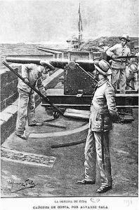 Defence of Cuba, 1898 by Alvarez Sala