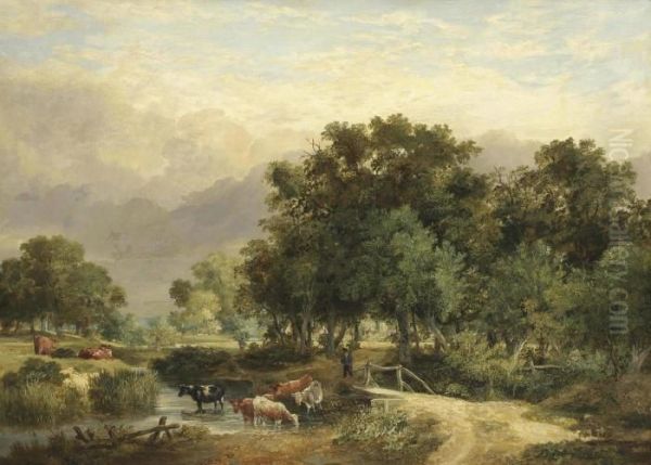 Cattle Watering - view 1