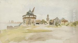 A View On The Rhine by James Stark