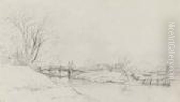 A Bridge Over A Stream - view 1