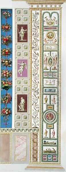 Panel from the Raphael Loggia at the Vatican, from Delle Loggie di Rafaele nel Vaticano, engraved by Giovanni Ottaviani c.1735-1808, published c.1772-77 5 - view 1