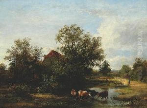 A View Of Lindsell Hall, Essex