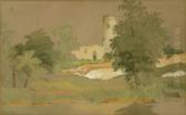 View Of A Ruined Tower - view 1