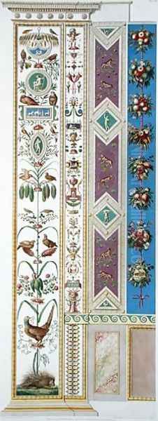 Panel from the Raphael Loggia at the Vatican, from Delle Loggie di Rafaele nel Vaticano, engraved by Giovanni Ottaviani c.1735-1808, published c.1772-77 2 - view 1