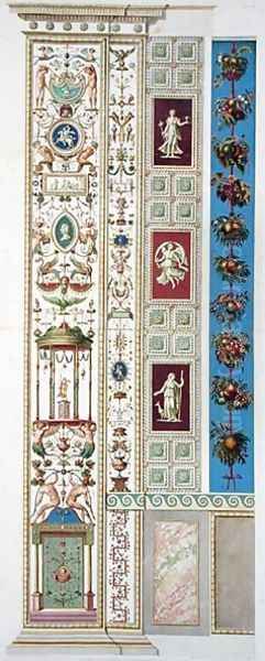 Panel from the Raphael Loggia at the Vatican, from Delle Loggie di Rafaele nel Vaticano, engraved by Giovanni Ottaviani c.1735-1808, published c.1772-77 6 - view 1