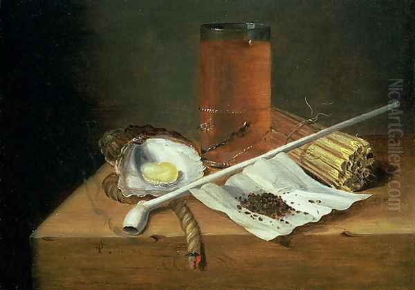 Still life with Smoking Requisites, 1659 - view 1