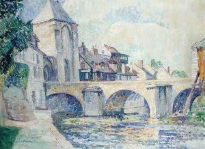 Moret-sur-Loing by Edgar Rowley Smart