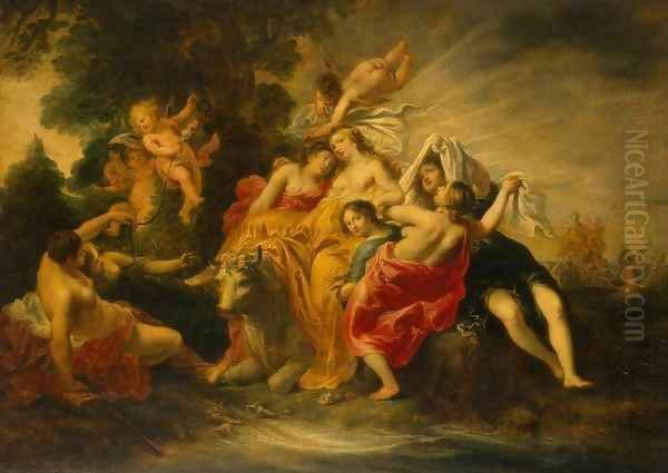 Rape of Europa - view 1