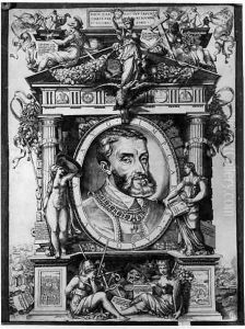 Portrait of Charles V 1500-68, Holy Roman Emperor by Antonio Salamanca