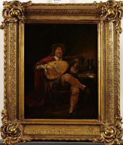 Sjalvportratt Som Lutspelare by Jan Steen