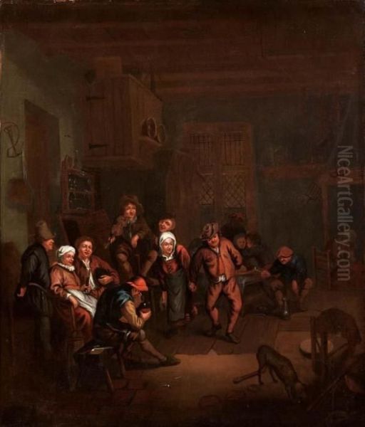 Scena D'interno Con Figure - view 1