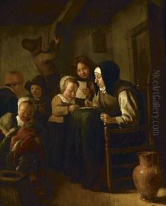 La Maitresse D'ecole by Jan Steen