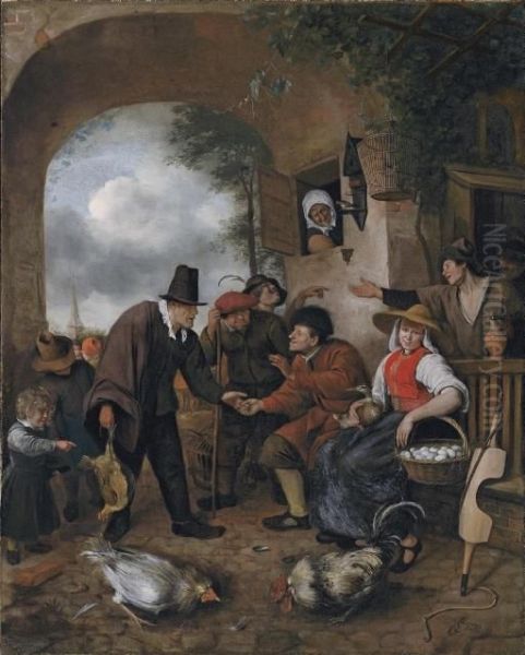 The Poultry-seller - view 1