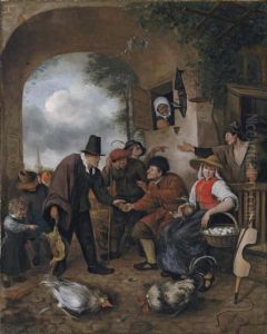 The Poultry-seller by Jan Steen