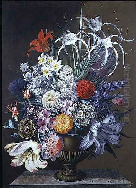 Still life of flowers - view 1
