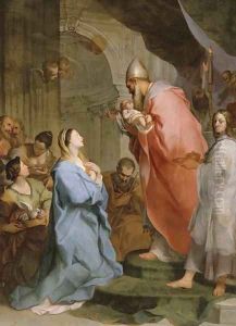 The Presentation in the Temple by Johann Kaspar Sing