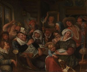 Twelfth Night by Jan Steen