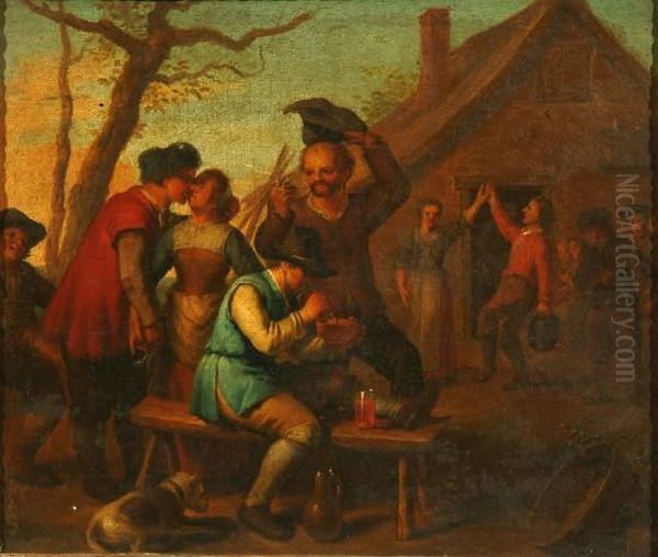 Figures Carousing - view 1