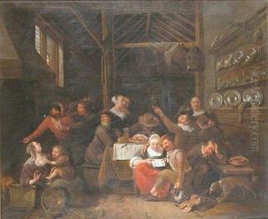 Taverninterior by Jan Steen