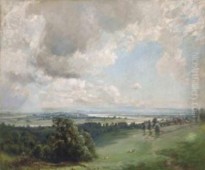 The Horse-shoe Bend Of The River Severn by Philip Wilson Steer