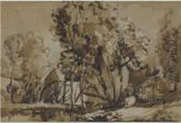 A Water-mill - view 1