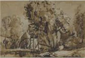 A Water-mill by Philip Wilson Steer