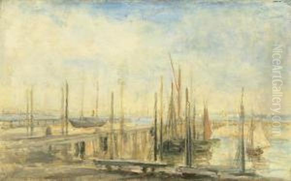 Yachts In A Basin - view 1