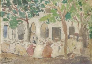 Arab Meeting by Philip Wilson Steer