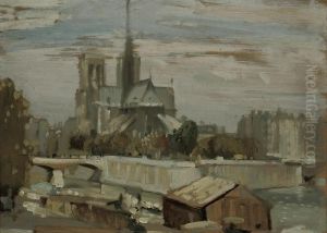 Notre Dame From The Left Bank