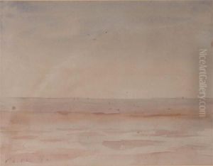 Coast Scene With Fishing Boats 1931 by Philip Wilson Steer