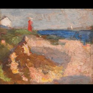 Landscape Sketch by Philip Wilson Steer